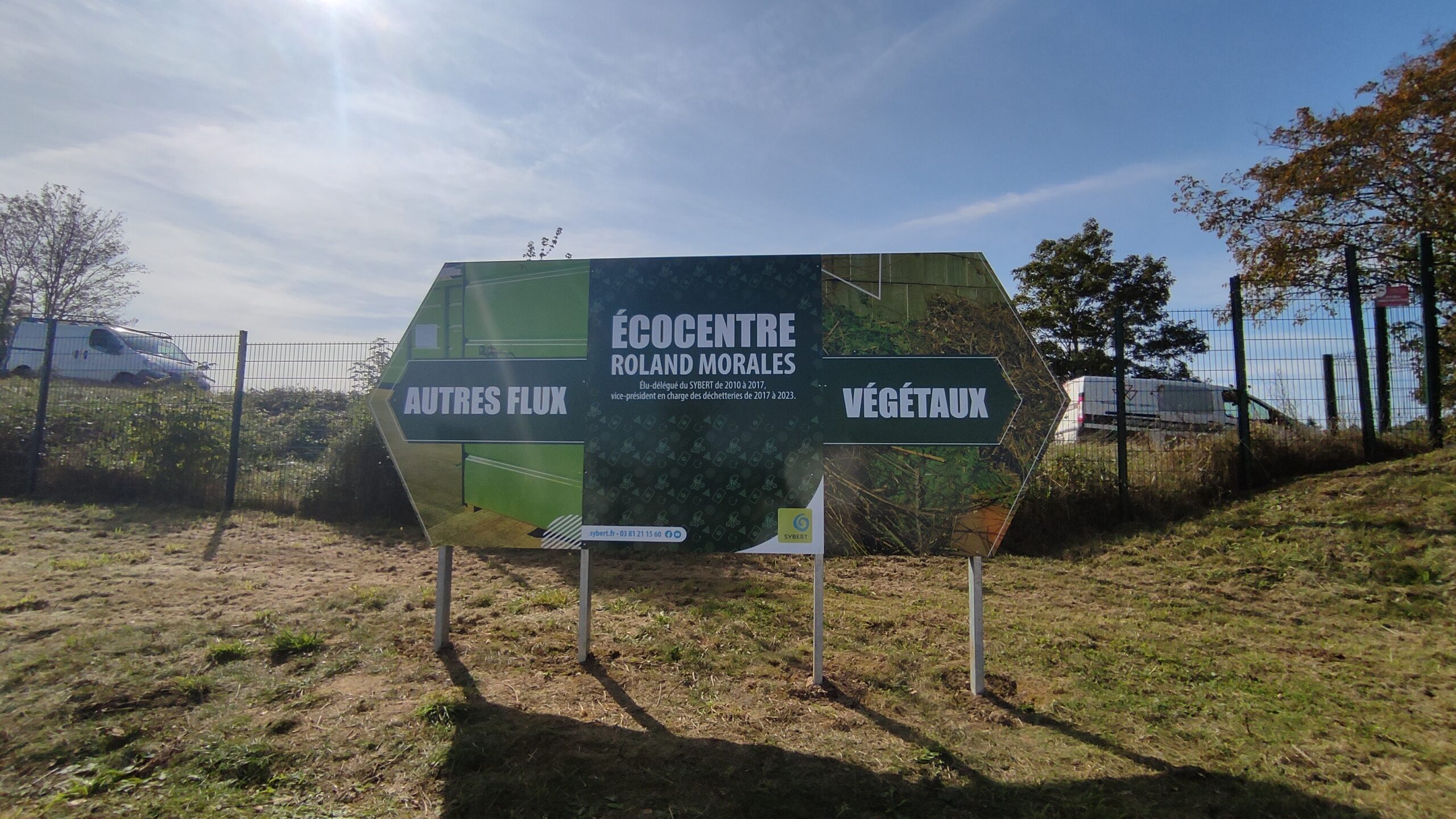 Inauguration de l'écocentre Roland Morales
