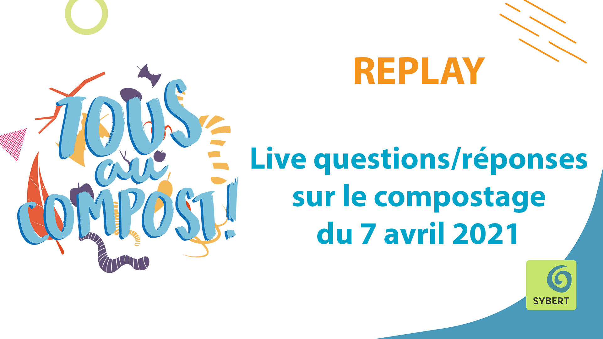 Retrouvez notre live compostage en replay