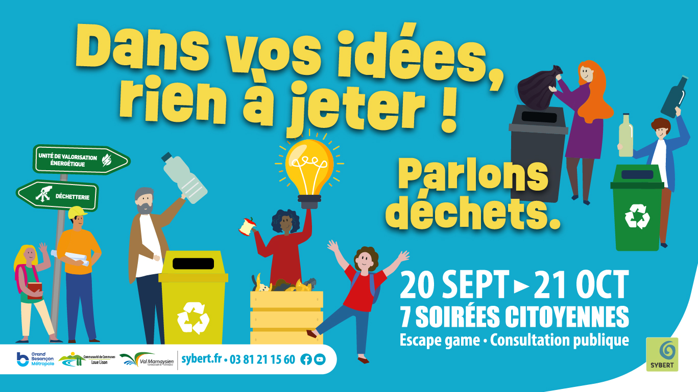 Dans vos idées, rien à jeter ! Parlons déchets.