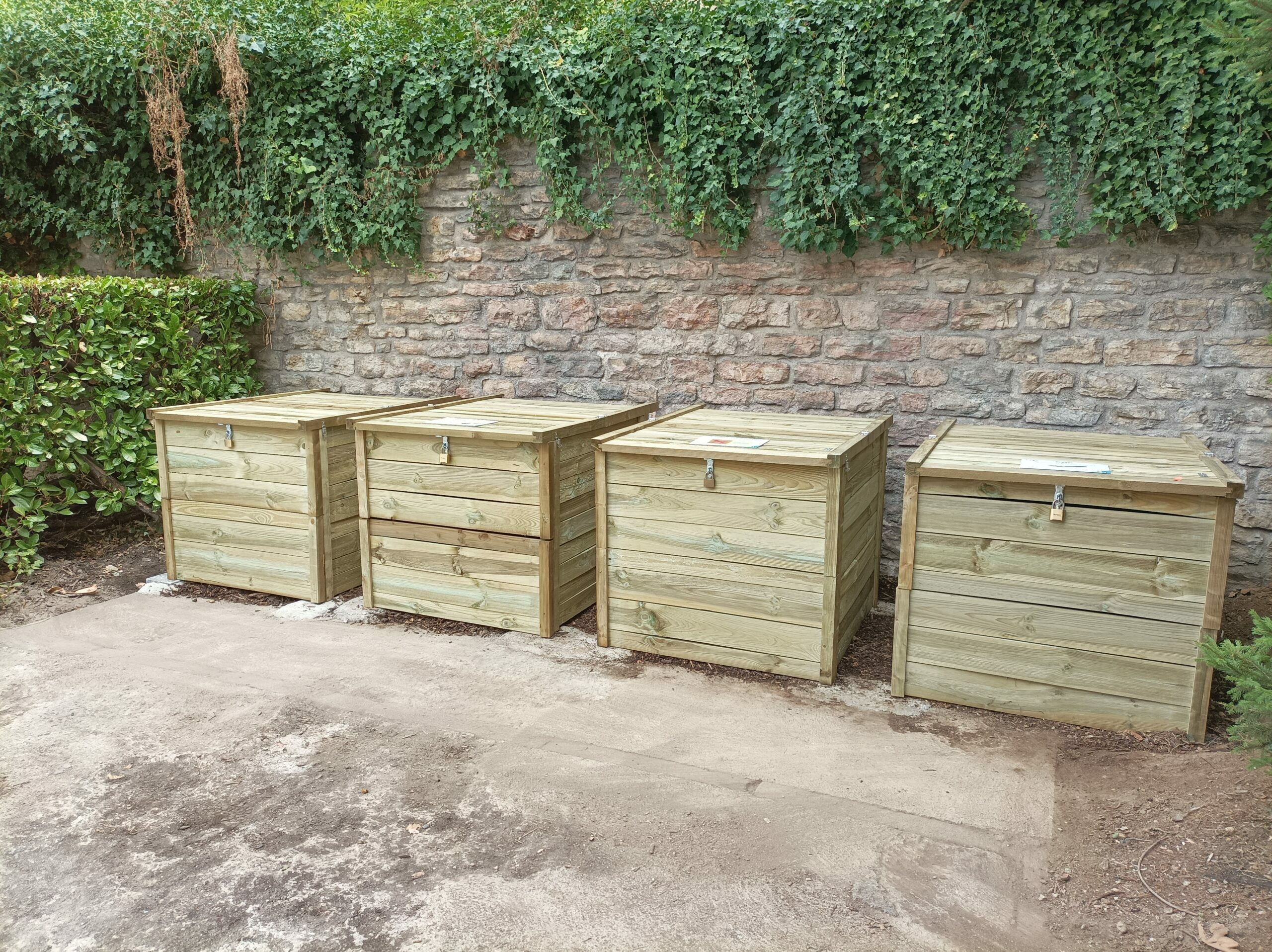 Un nouveau site de compostage collectif boulevard Diderot