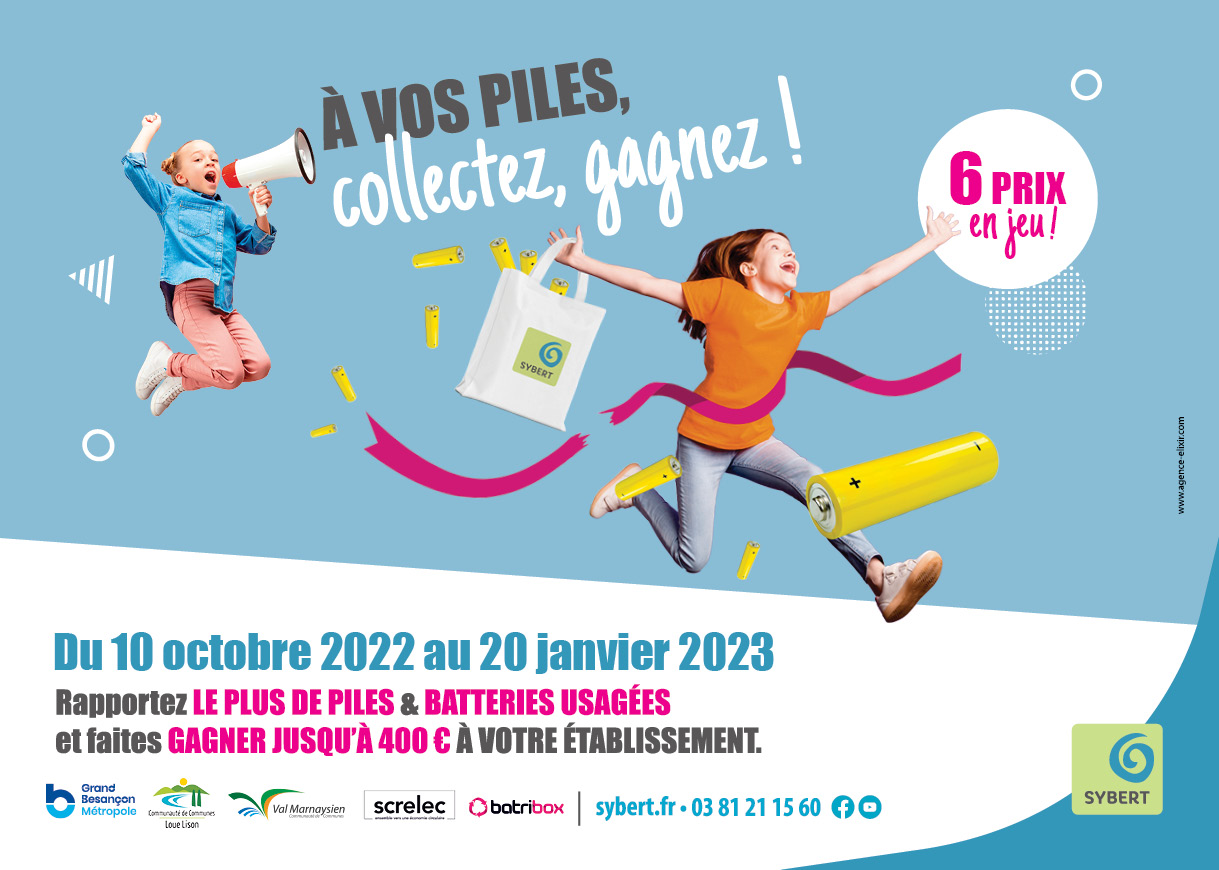 A vos piles, collectez, gagnez !