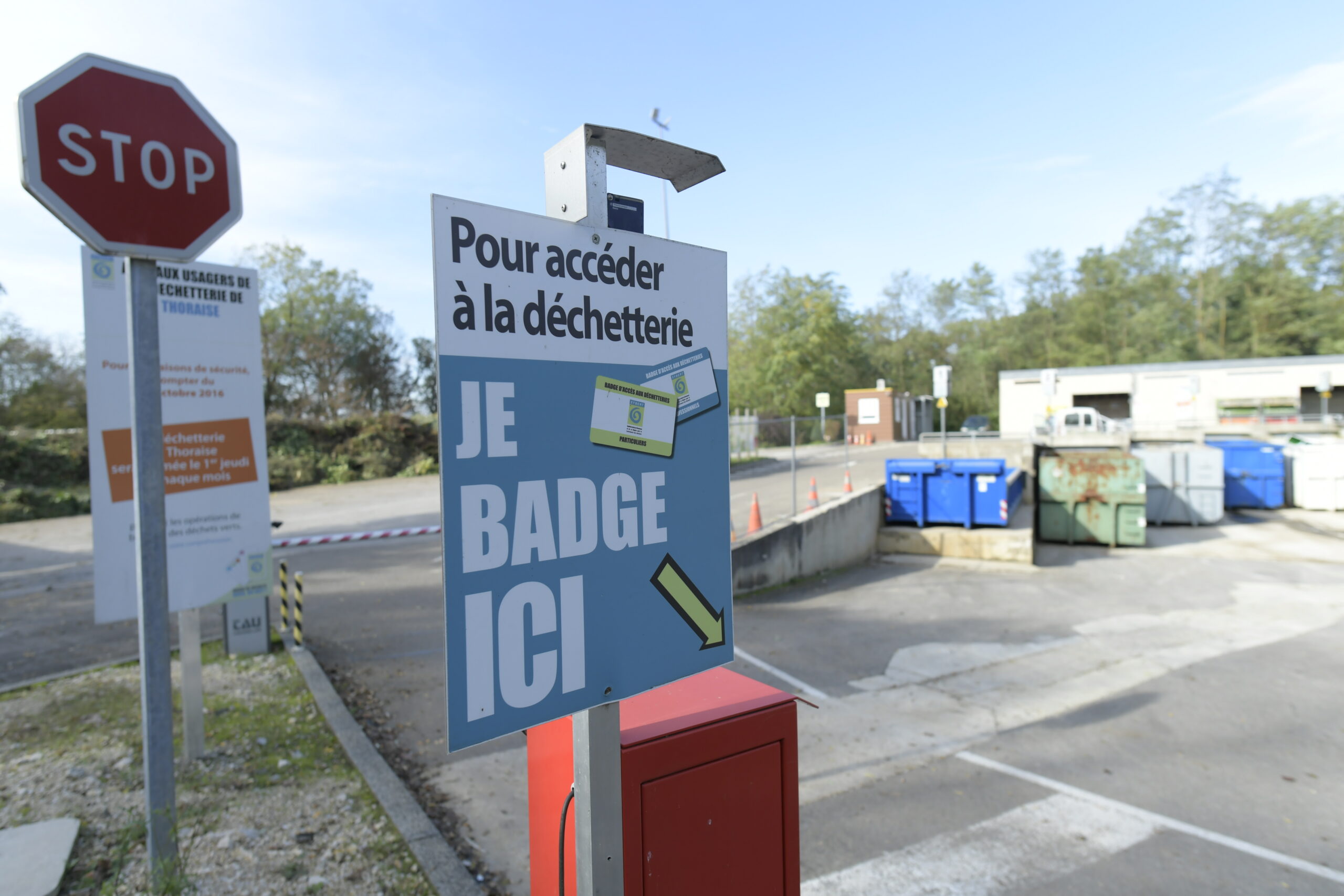 Passage aux horaires d'hiver en déchetterie