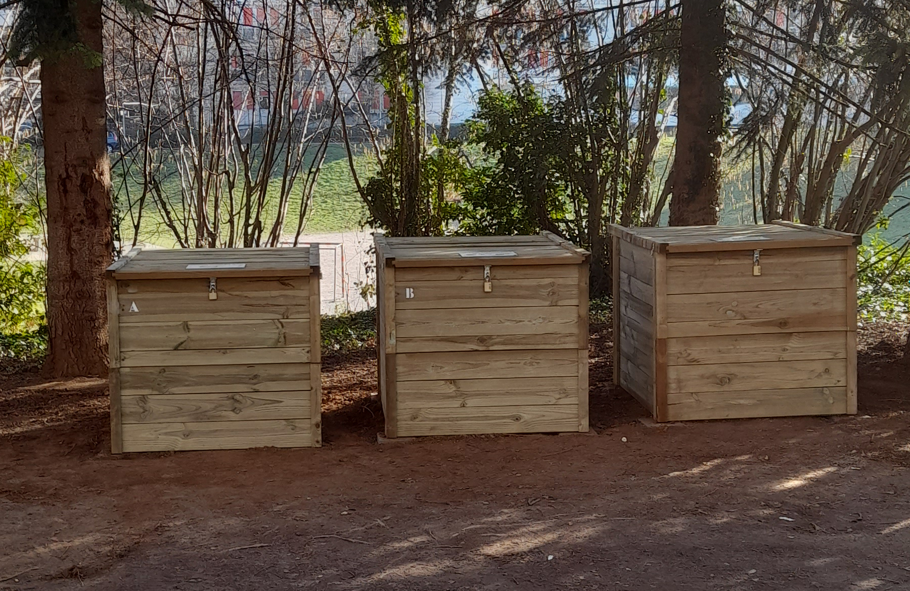 Un nouveau site de compostage collectif rue Albrecht Dürer