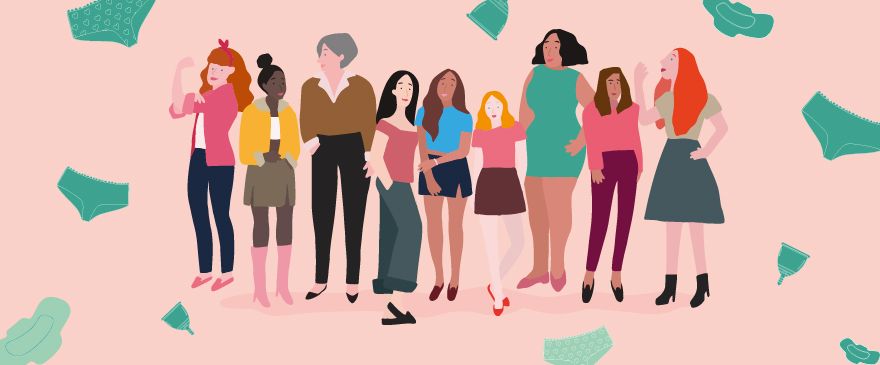 Vos protections hygiéniques lavables remboursées jusqu'à 50%