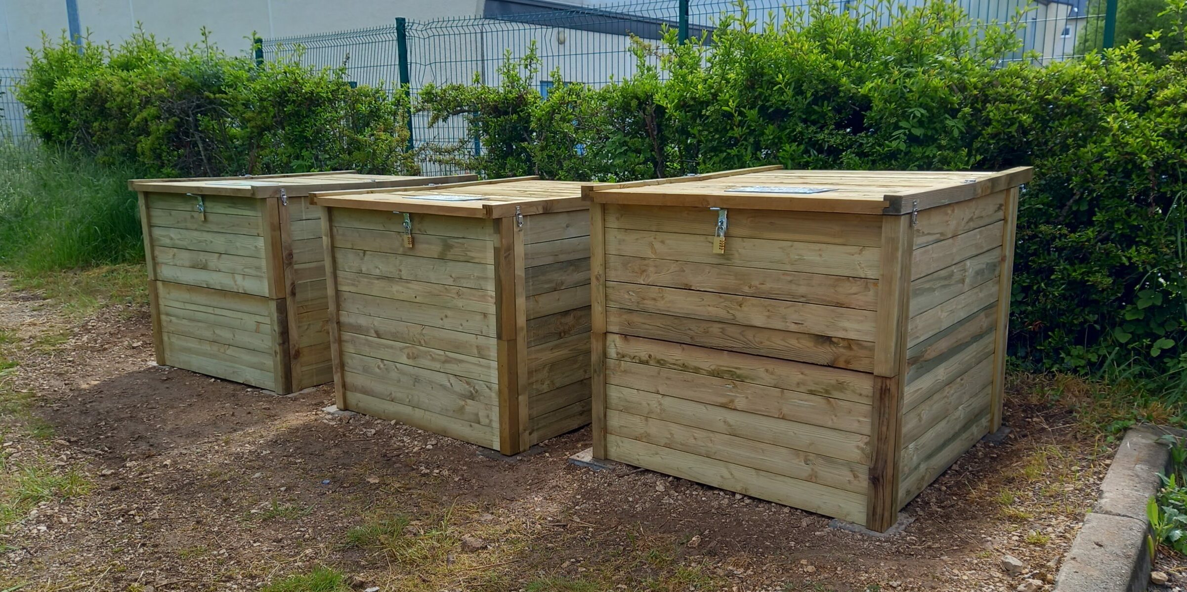 Un site de compostage collectif inauguré à Saint-Vit