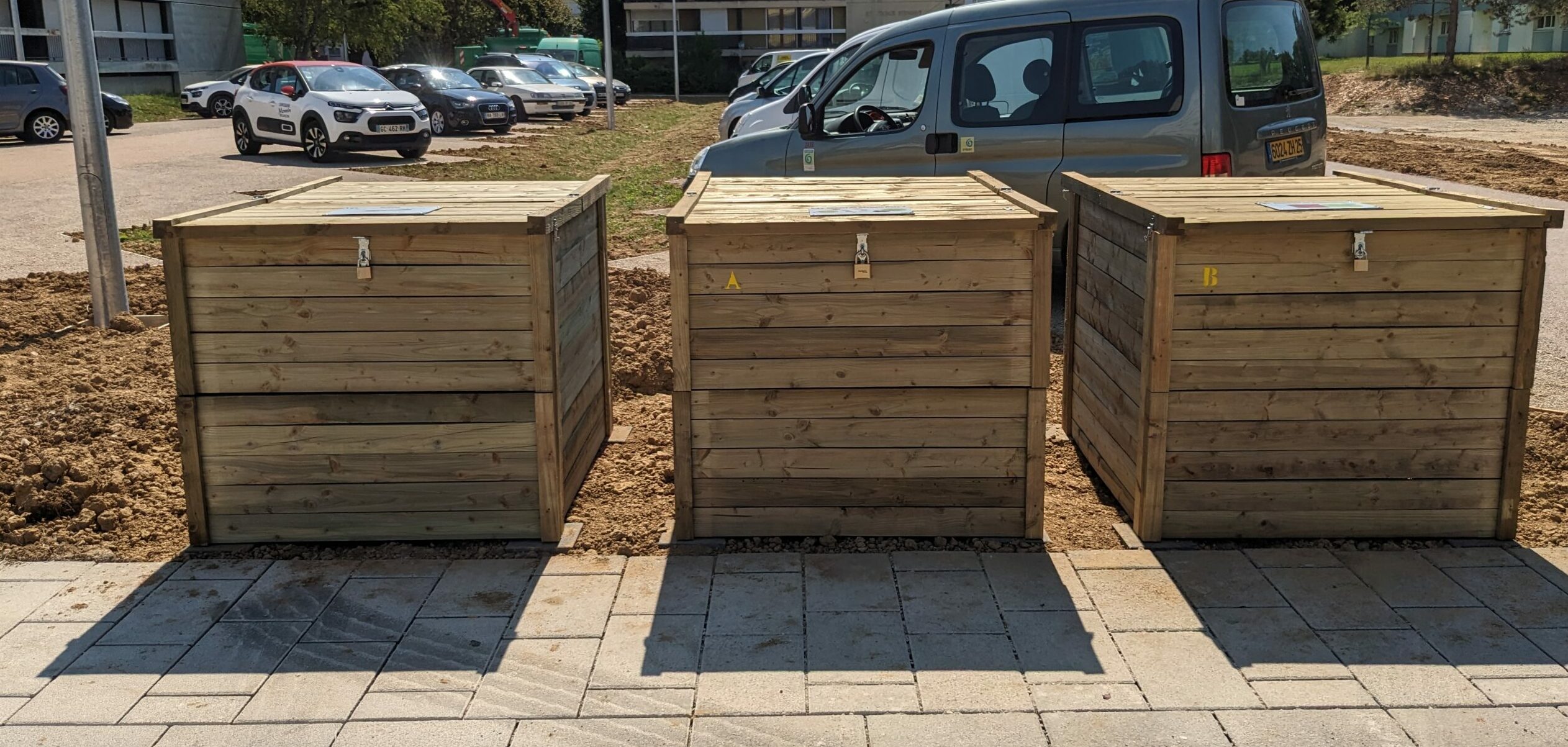 Deux nouveaux sites de compostage de quartier à Planoise