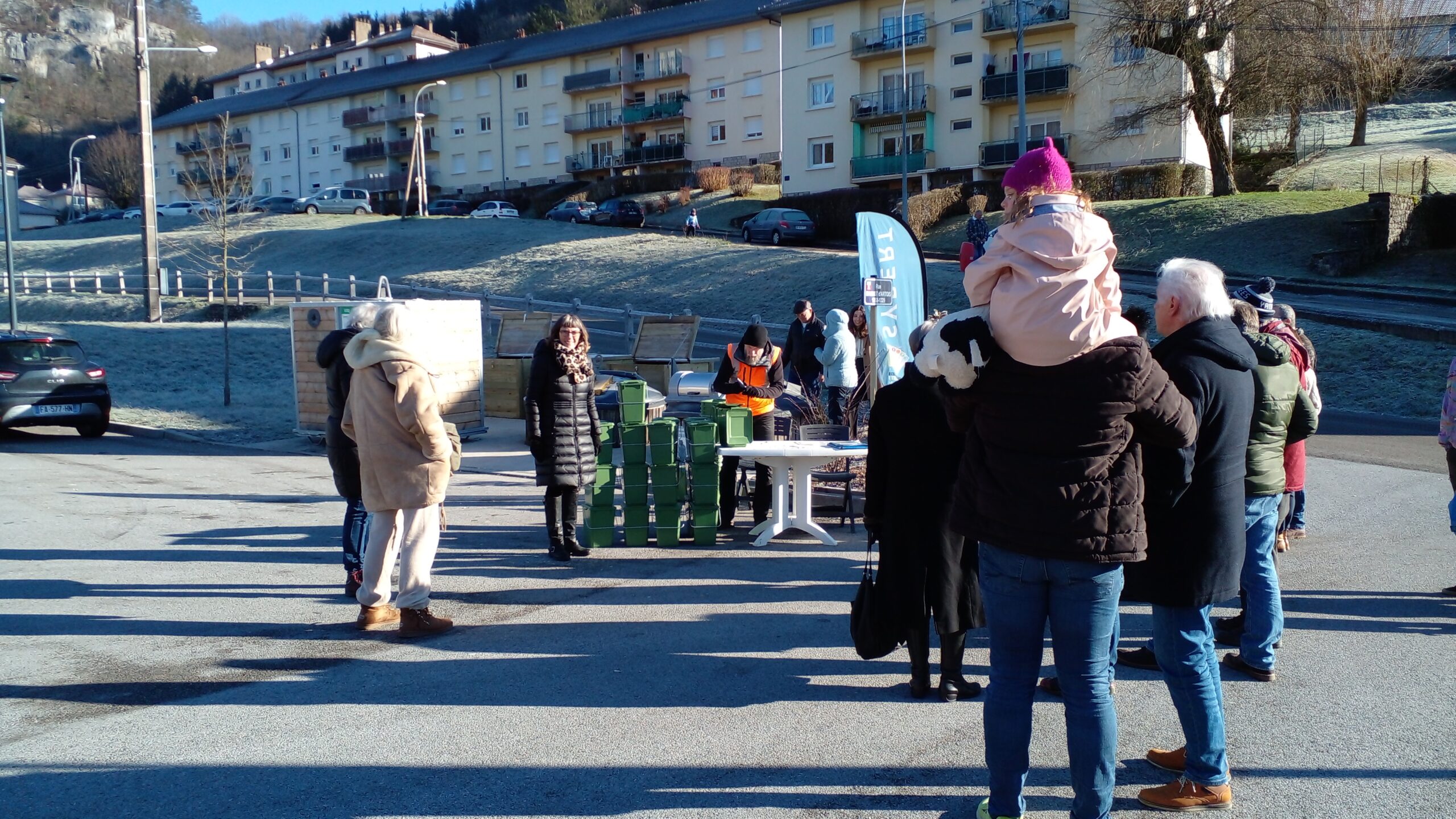 Un nouveau site de compostage collectif à Ornans