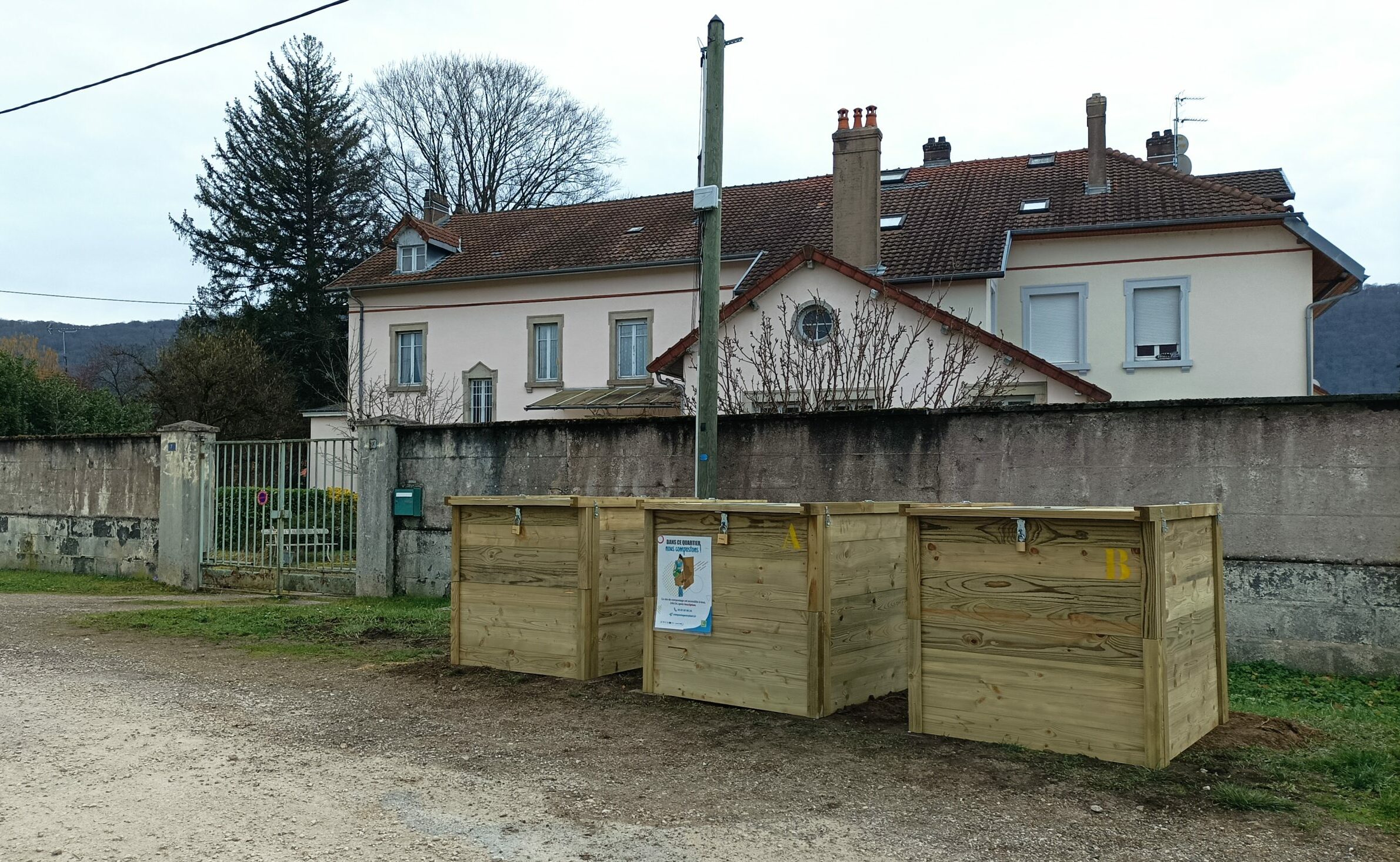 Ouverture d'un site de compostage collectif à Roche-lez-Beaupré