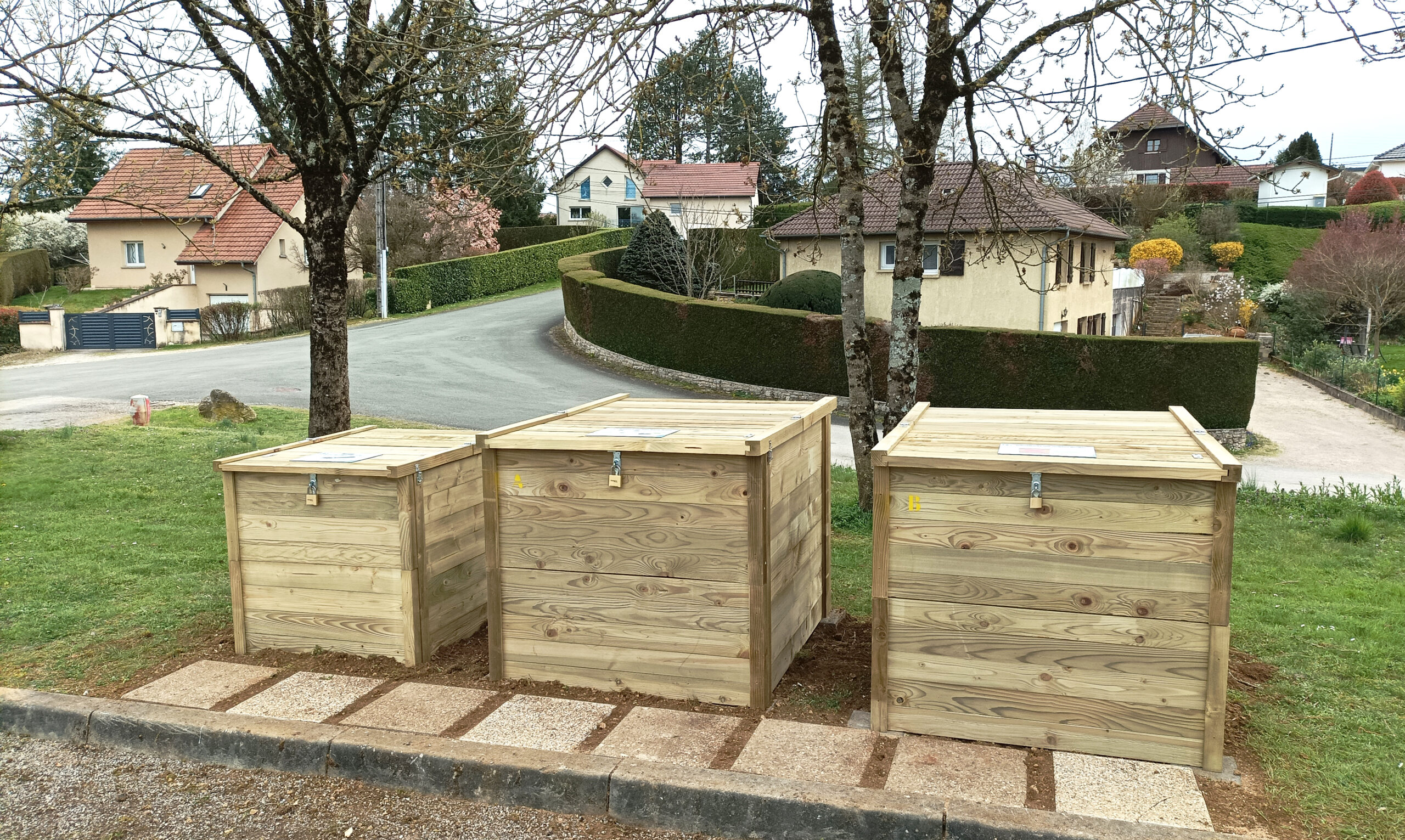 Ouverture d'un site de compostage à Pirey