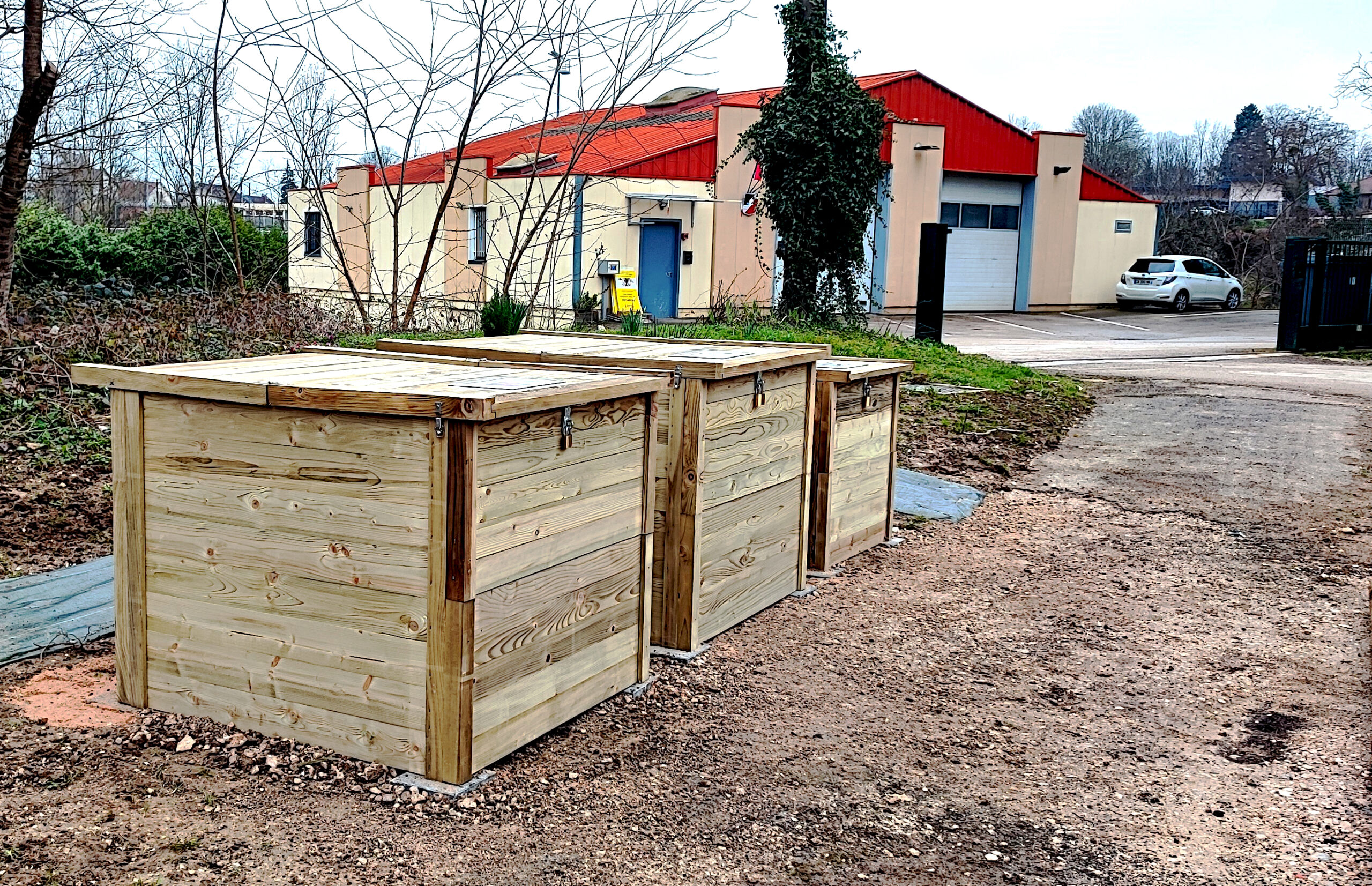 Nouveau site de compostage à École-Valentin