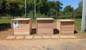 Un nouveau site de compostage collectif à Montferrand-le-Château