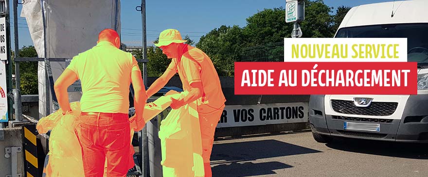 Nouveau service à la demande : l’aide au déchargement