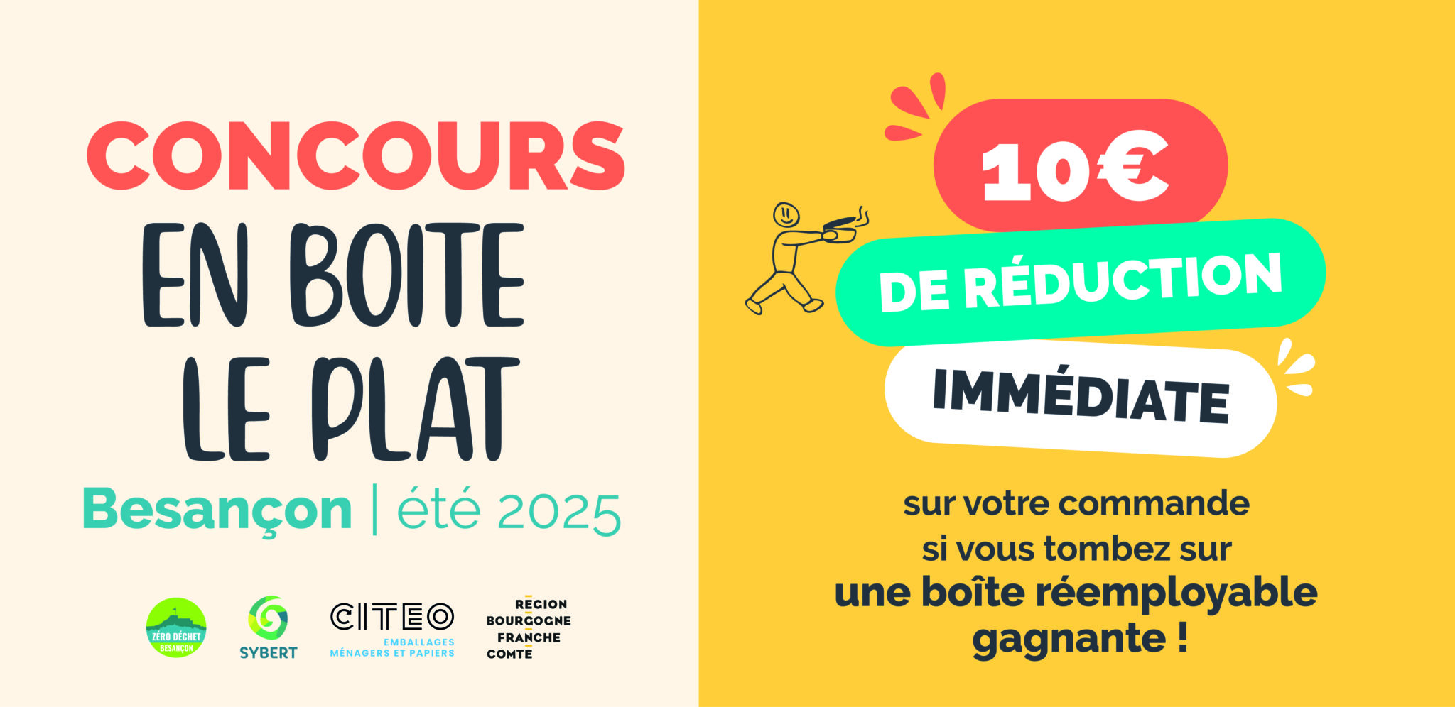 En Boîte Le Plat Besançon : l’alternative zéro déchet pour consommer à emporter